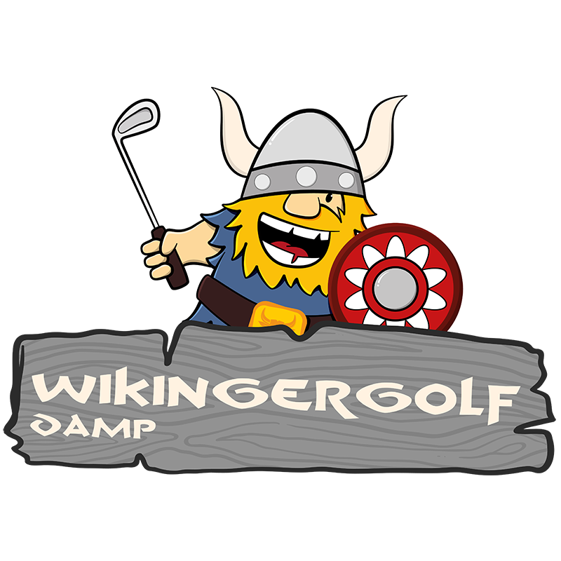 Golfson hinter Schild